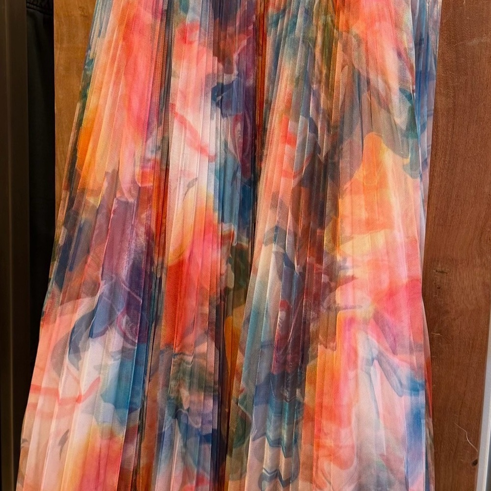 Hutch Strapless Multicolor Maxi Dress - Picture 6 of 8